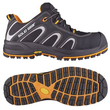 Solid Gear Griffin Skyddssko S3, svart/orange